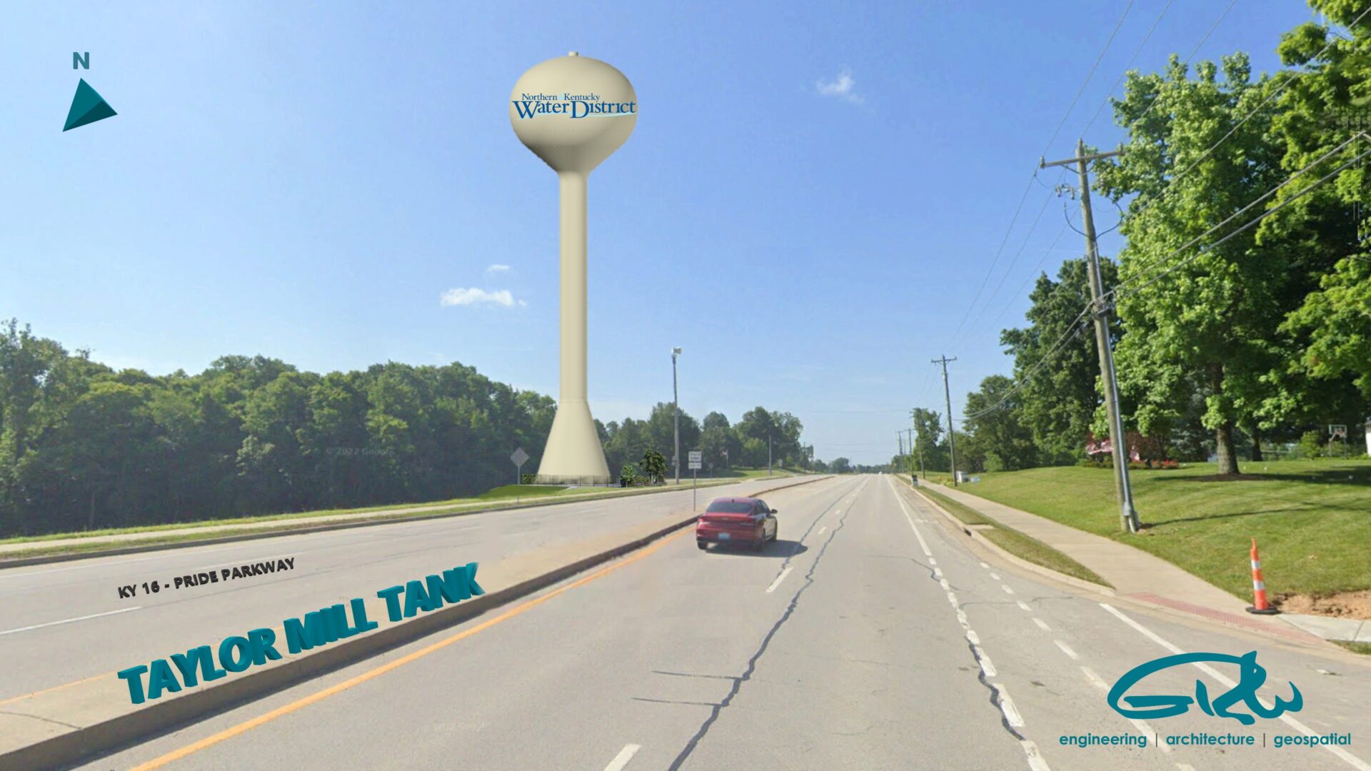 Taylor Mill Tank Site Rendering (KY16 South)